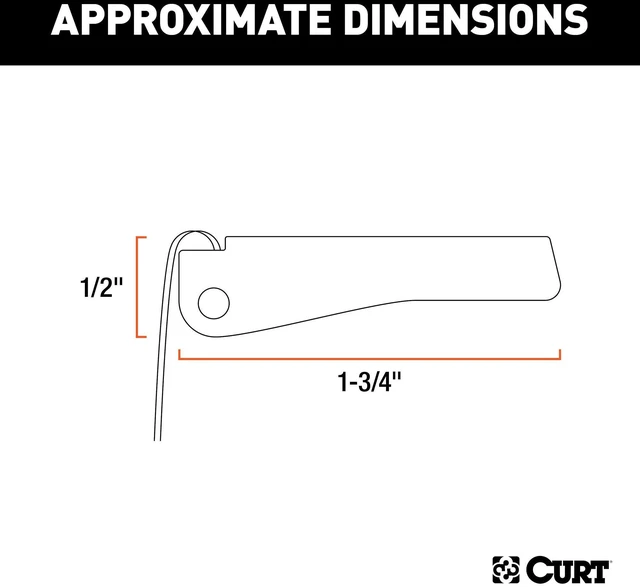 Alt view image 2 of 5 - Replacement Clevis Hook Safety Latch for