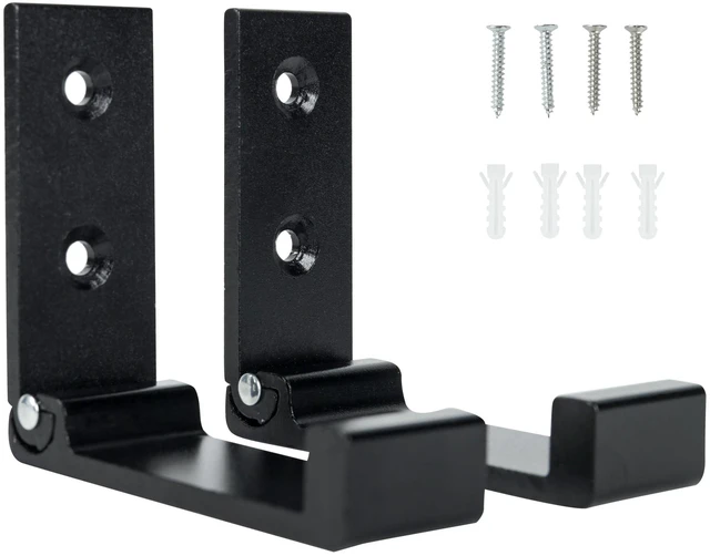 Main image of Folding Coat Hook, 2PCS Folding Wall Hooks,Metal Coat Towel Hooks,Black