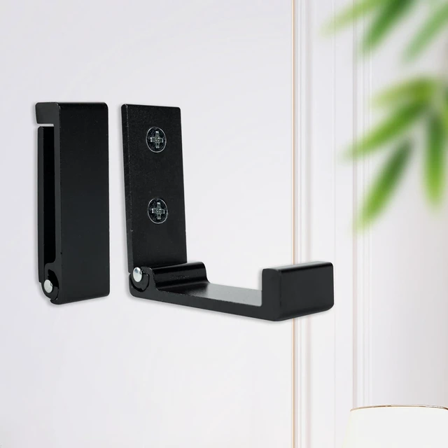 Alt view image 7 of 7 - Folding Coat Hook, 2PCS Folding Wall Hooks,Metal Coat Towel Hooks,Black