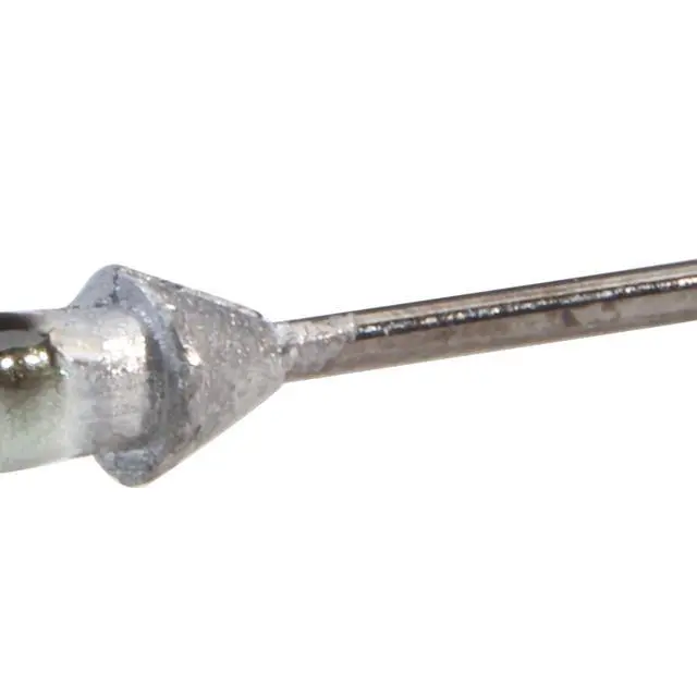 Alt view image 2 of 4 - Hybrid Jighead, Fish Head, Size 4 Hook, 1/32 oz, Sticky Sharp Hook Point, Conical Bait-Keeper, High-Def Details and Realistic 3D Eye