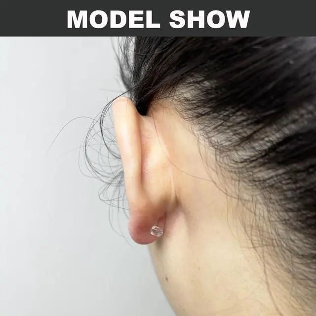 Alt view image 7 of 7 - 6 Styles Silicone Earring Backs, 600 Clear Soft Hypoallergenic Plastic Rubber Earring Backs Clutch Stoppers Kits for Fish Hook Hoops