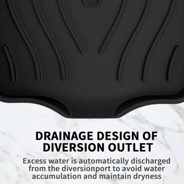 Alt view image 5 of 7 - 2 Pack Silicone Soap Dish with Drain, Self Draining Bar Soap Holder for Shower, Silicone Dish Soap Tray, Bathroom and Kitchen Sink Organizer, Black