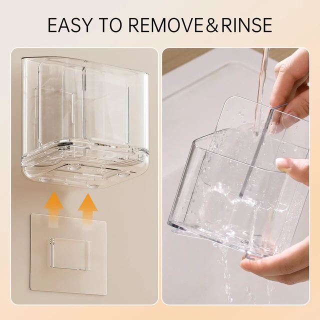 Alt view image 6 of 7 - Electric Toothbrush HolderToothbrush and Toothpaste Holder for Bathroom,3 Slots Toothbrush Organizer with Adjustable Dividers for Bathroom/Kitchen/Office/Kids