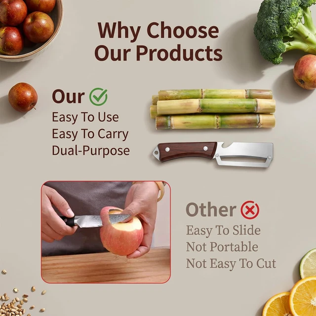 Alt view image 4 of 7 - 2Pcs 2 in 1 Stainless Steel Multifunctional Vegetable Peeler | Stainless Steel Peeler with Bottle Opener Kitchen Tool for Fruit Veggie Pumpkin Papaya Zucchini Peeling Potato Carrot Peeler