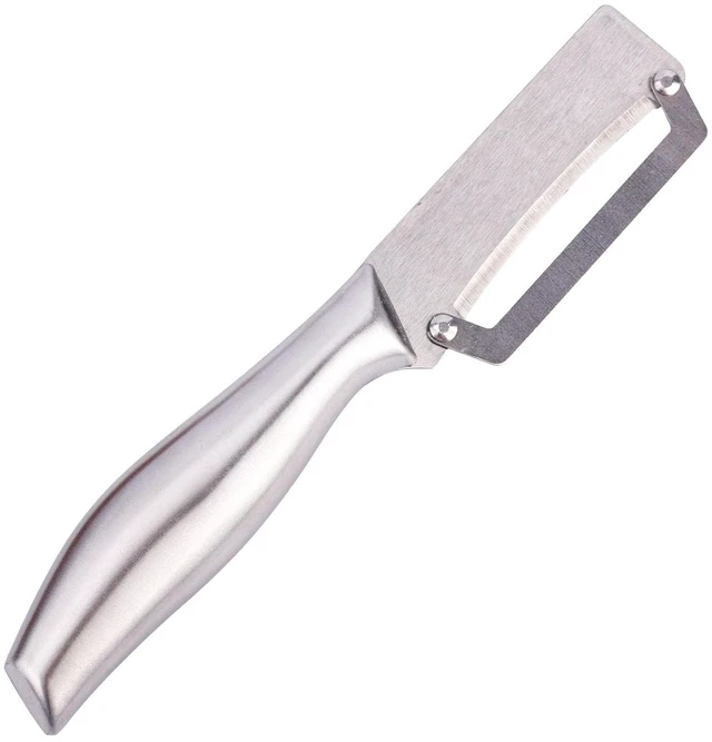Main image of Vegetable Peeler, Stainless Steel Blade Vegetable Peeler Knife Practical Kitchen Tool Gadgets Utensils for Fruit Potato Apple Mango Kiwi