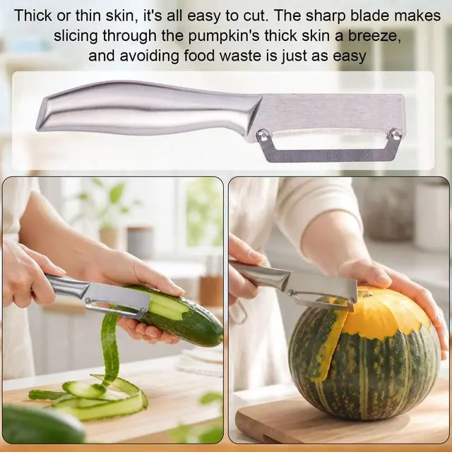 Alt view image 6 of 7 - Vegetable Peeler, Stainless Steel Blade Vegetable Peeler Knife Practical Kitchen Tool Gadgets Utensils for Fruit Potato Apple Mango Kiwi