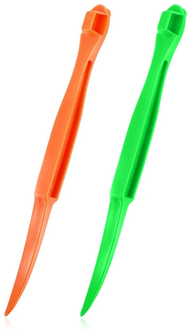 Main image of Orange Peeler Tools Citrus Peel Cutter Plastic Fruit Slicer Cutter Lemon Peeler Opener Remover Fruit Vegetable Tools Kitchen Accessories Cooking Knife Kitchen Gadget Tool,2 Pack (Green+Orange)
