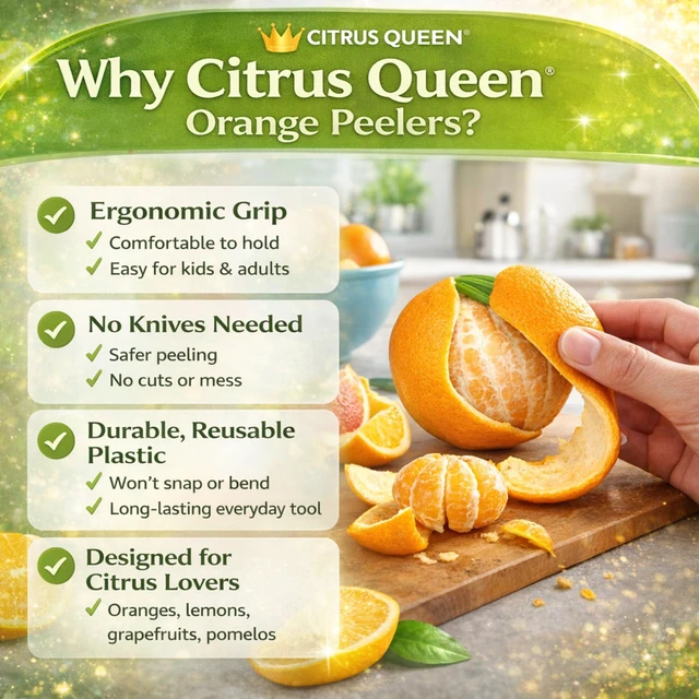Alt view image 5 of 7 - Citrus Peeler Tool 4 Pack Mixed Colors, Easy Orange Peeler for Fruit | Reusable citrus tool for oranges lemons limes grapefruit family snacks lunchboxes meal prep dishwasher safe