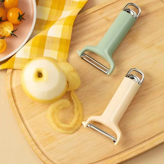 Alt view image 6 of 7 - Mint Green Vegetable Peeler, Stainless Steel Blade, Ergonomic Y-Handle, Multi-Purpose for Potatoes, Carrots, Fruits, Kitchen Tool