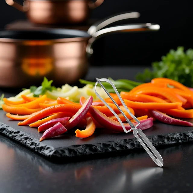 Alt view image 5 of 7 - Stainless Steel Rotary Peeler Multi-function Peeling Knife, Potato Carrot Hand Peeler Food Fruit Vegetable Cutter Kitchen Tools, Home Outdoor Peelers, Kitchen Utensils and Gadgets