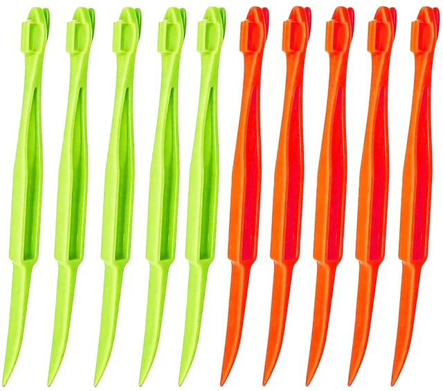 Main image of Orange Peeler Tool, Citrus Lemon Opener | Plastic Long Handle Cutter for Fruit, Veggie Slicer, Kitchen Must-Have