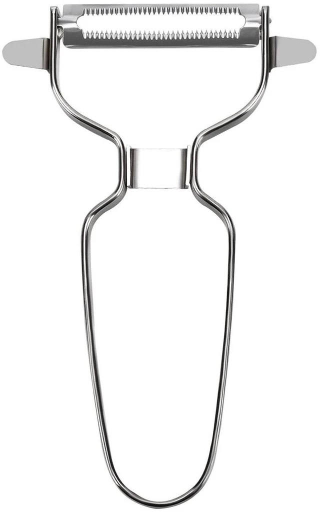 Main image of Stainless Steel Vegetable Y Peeler, Easy Grip Y Peeler | Sharp Potato Peeler for Kitchen, wide peeler for Carrot, Apple, Cucumber, Dishwasher Safe