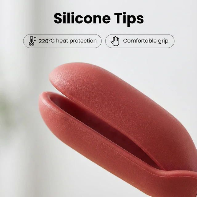 Alt view image 4 of 6 - 2PCS New Upgrade Multi-Purpose Anti-Scald Bowl Clip Set Silicone Non-Slip Heat Insulation Gripper, Hot Bowl/Dish/Plate/Pan Tongs for Microwave Oven, Kitchen Utensil