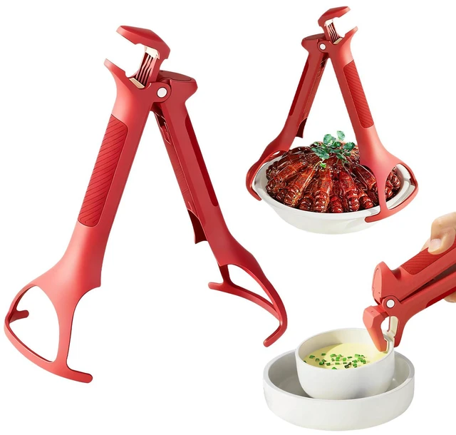 Main image of 2-in-1 Hot Plate Gripper, 2-in-1 Anti-Scalding Hot Plate Gripper, Multi-Purpose Anti-Scalding Hot Bowl Dish Plate Grippers Clips, Anti-Scalding Bowl Holder for Air Fryer & Steaming Use