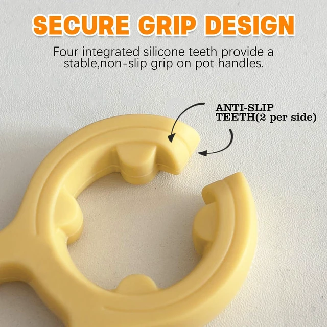 Alt view image 7 of 7 - Multifunction Silicone Pot Handle Spatula Rack,3 Pack Spatula Holder,Non-Slip Spoon Holder for Pot,Drip-Free Kitchen Gadgets,Steam Releaser,Utensil Anti Scalding Pot Clip for Cooking Accessories