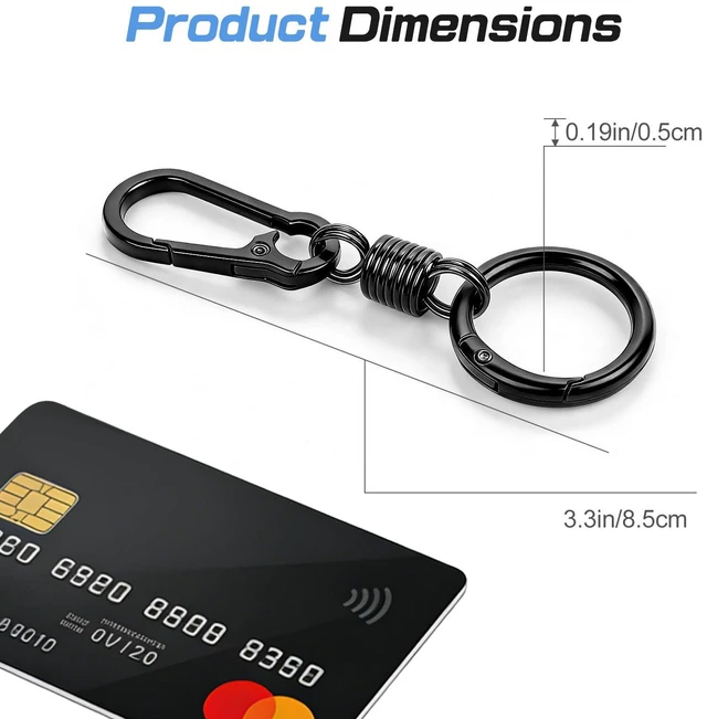 Alt view image 4 of 7 - Zipper Clips Anti Theft Double Opening Small Zinc Alloy Carabiner Clips, Europe Travel Safety for Women, Easy to Use Suitable for Crossbody Bag, Backpack & Luggage, 4pack