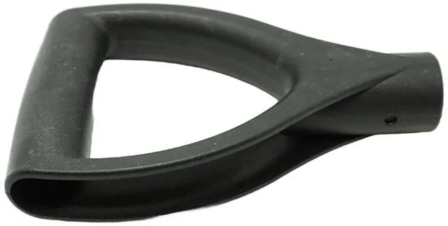 Alt view image 2 of 7 - D Shaped Grip Plastic Shovel Handle Labor-Saving Ergonomic Replacement Garden Camp Winter Shovels Curved Snow Removal Backyard Digging Hand Soft Universal 1.26 x 7.28-inch