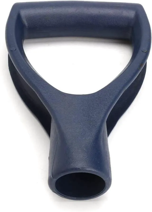 Alt view image 3 of 7 - D Shaped Grip Plastic Shovel Handle Labor-Saving Ergonomic Replacement Garden Camp Winter Shovels Curved Snow Removal Backyard Digging Hand Soft Universal 1.26 x 7.28-inch