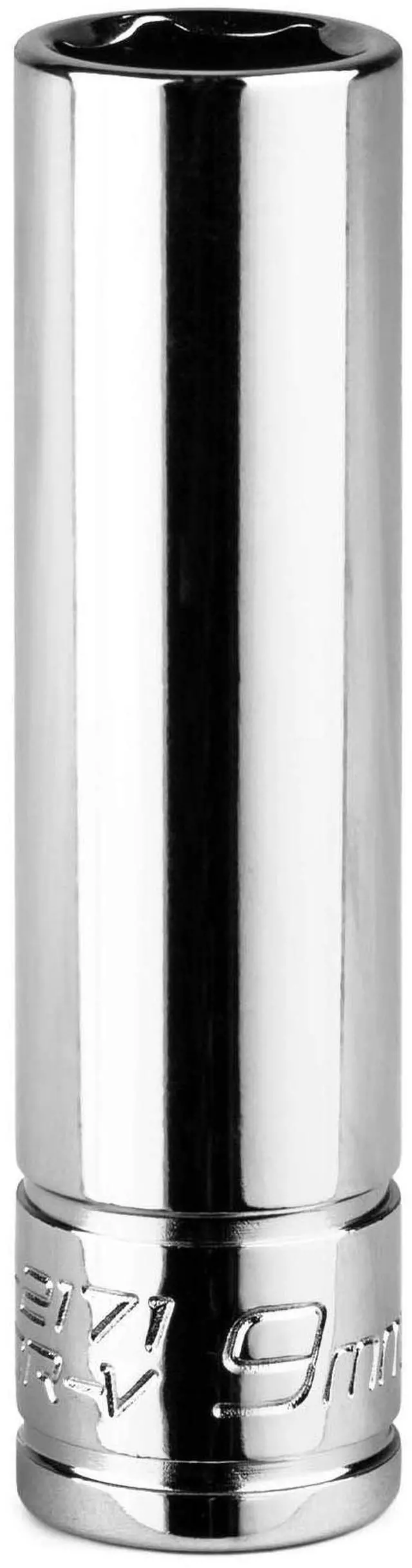 Main image of 1/4 in. Drive 9 mm 6-Point Metric Deep Socket, steel (1-2171)