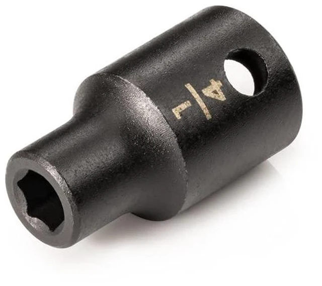 Main image of 3/8 Inch Drive x 1/4 Inch 6-Point Impact Socket | SID12006 | Shallow