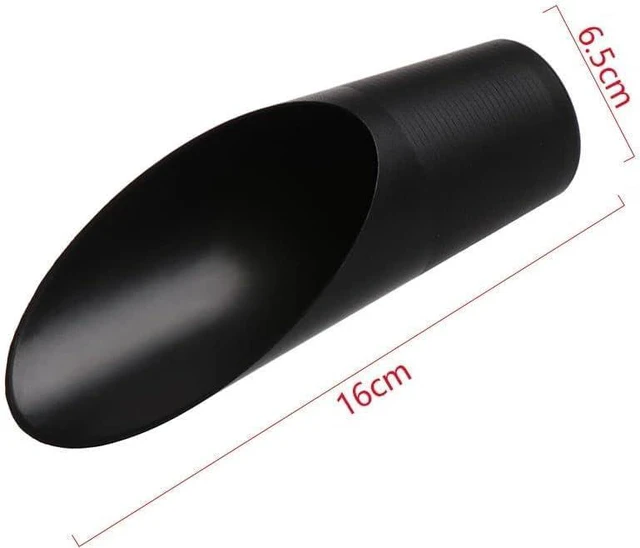 Alt view image 2 of 7 - Black Bonsai Soil Scoops,Plastic Garden Soil Scoops,Colorful Gardening Tools Potting Scoopers Bucket Shovel for Flower Planting Bonsai Potting Garden Soil