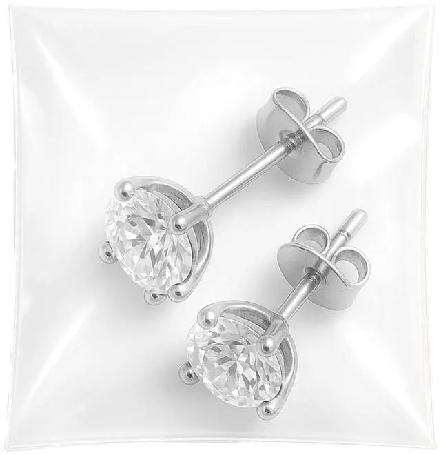 Main image of 1.5"x1.5" 3.2Mil Small Cellophane Bags 200Pcs Self Sealing Jewelry Bag | Thick Crystal Mini Resealable Clear Bags for Packaged Jewelry,Ring,Earring,Tape Upgrade To 5mm,RONSBILL
