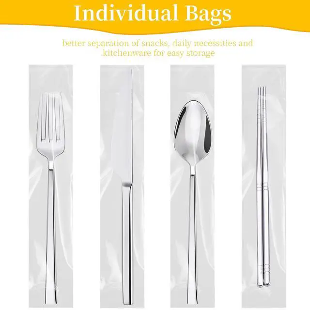 Alt view image 5 of 7 - Pretzel Rod Bags 2x10 Inches - 100pcs Clear Self Sealing Cellophane Bags, Resealable Cookie Bag Pretzels Individual Bag 2x10 Inches with Seal for Packaging ICY Candy Treat Popsicle Cookies