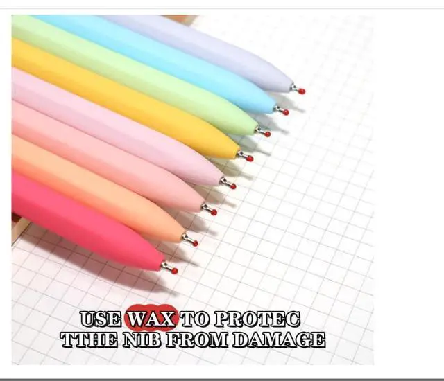 Alt view image 3 of 7 - Ballpoint Pens 8 Packs,0.7mm Black Ink Pens, Smooth Writing | Retractable Pen for Journaling Bible School Office Supplies,Gifts for Women