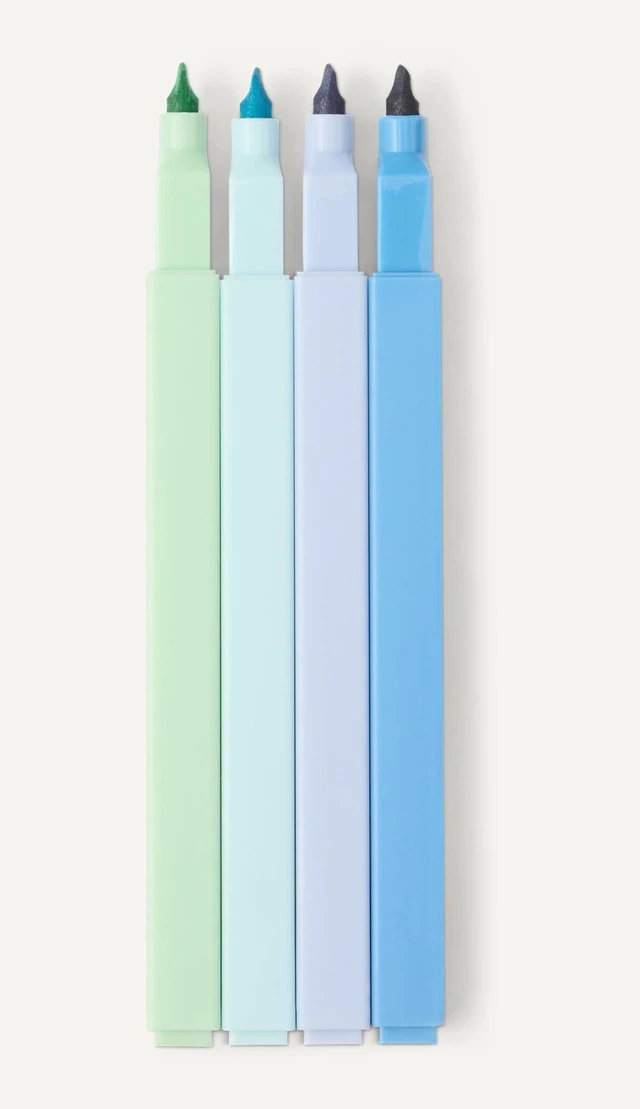 Alt view image 3 of 5 - Pastel Bible Highlighters Set, No Bleed, Chisel Tip, Soft Pastel Colors, 10 Count