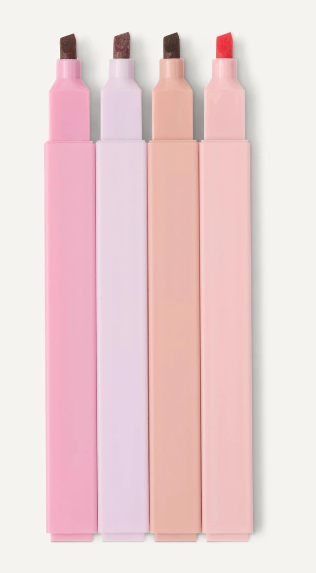 Alt view image 4 of 5 - Pastel Bible Highlighters Set, No Bleed, Chisel Tip, Soft Pastel Colors, 10 Count