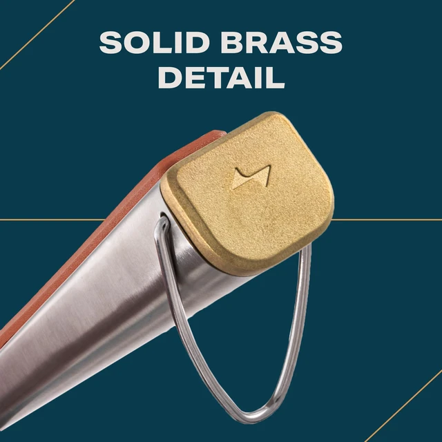 Alt view image 3 of 5 - 15.4-Inch Stainless Steel Grill Spatula | Heat-Resistant, Heavy-Duty Spatula for Kitchens, BBQs, Camping, Griddles and Outdoor Cooking.