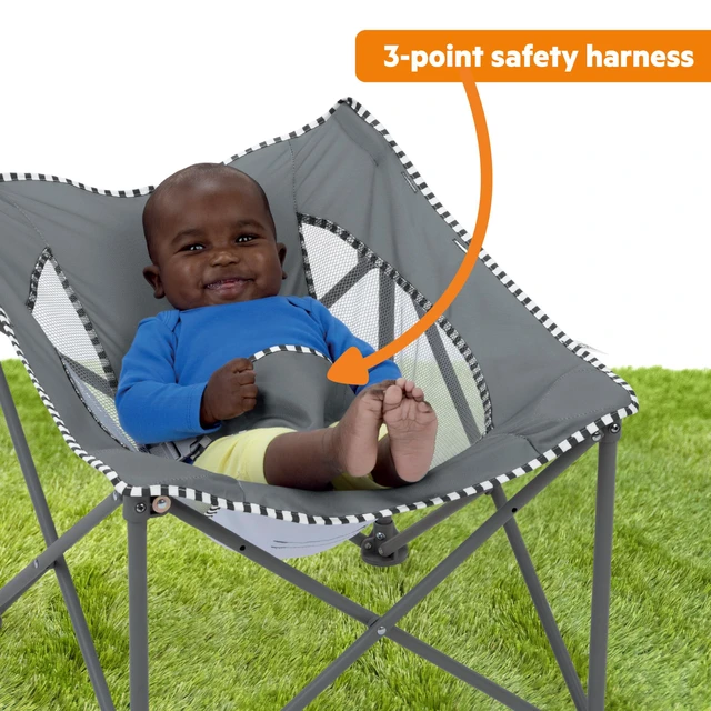 Alt view image 5 of 7 - Baby Chair, Portable Travel Seat, UPF 50+ Canopy