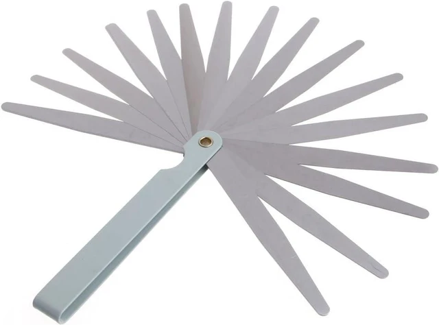 Main image of 1Pc 0.02 to 1mm 17 Thickness for Metric Filler Feeler Gauge Measure to for Guitar, Spark Plug, Piston Measure Gauges