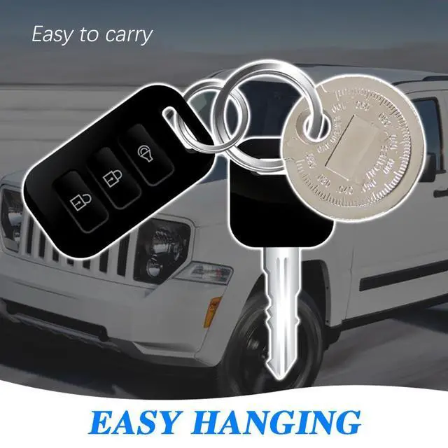 Alt view image 5 of 7 - CHRYMUM Spark Plug Gapper, Spark Plug Measuring Tool, Scaled from .020" to .100", Zinc Alloy Portable Spark Plug Adjustment Tool, Gap Measuring Tool of Car Accessories