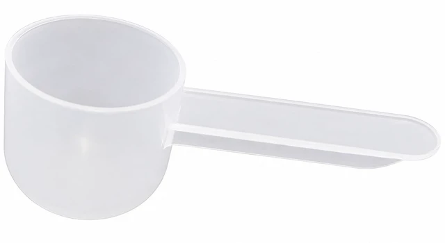 Main image of 2 Teaspoon (2/3 Tablespoon | 10 mL) Short Handle Plastic Rounded Scoop for Coffee, Protein Powder, Pet Food, Spices, Grains, Dry Goods Food-Grade BPA-Free (Pack of 1)