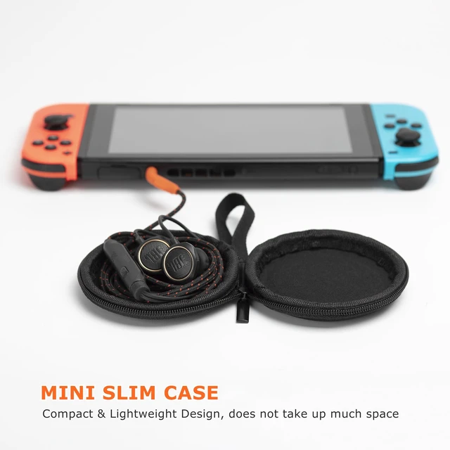 Alt view image 3 of 7 - Mini-Portable Hard Shell Earbuds Case for Apple EarPods Headphones USB-C Wired Ear Buds/Skullcandy Jib Wired Earbuds, Travel Case for Earphones Earplugs