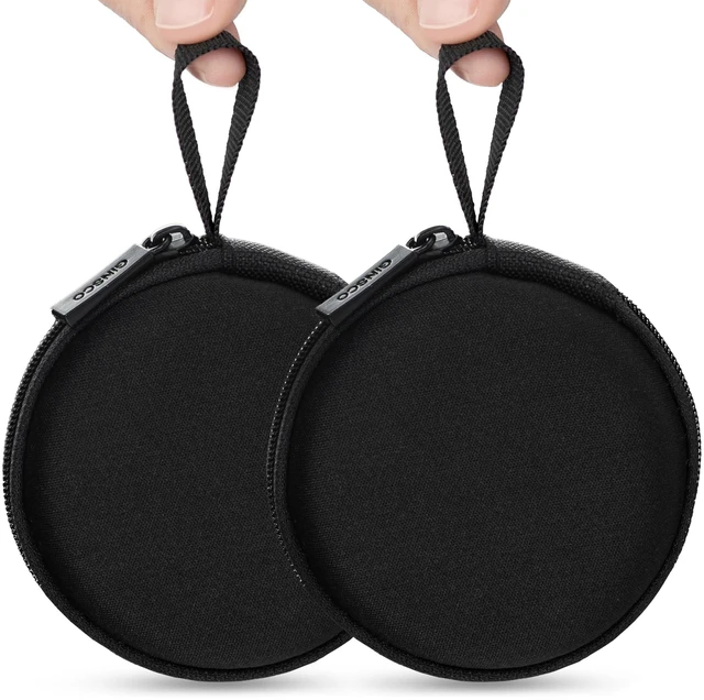 Main image of Mini-Portable Hard Shell Earbuds Case for Apple EarPods Headphones USB-C Wired Ear Buds/Skullcandy Jib Wired Earbuds, Travel Case for Earphones Earplugs