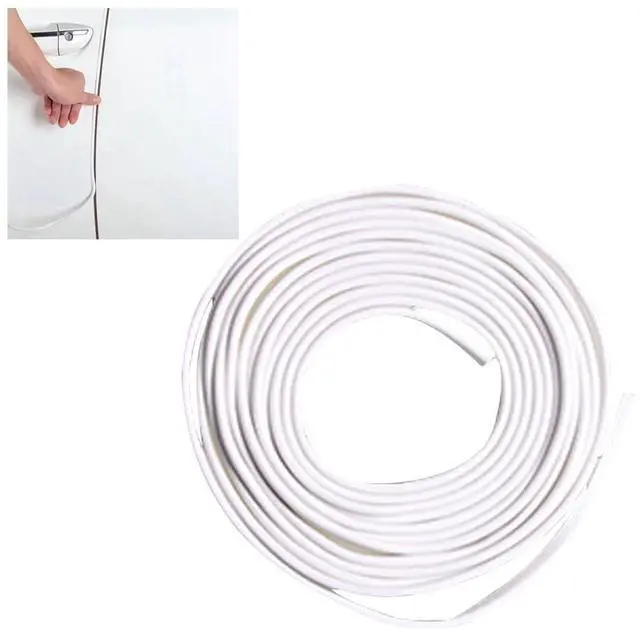 Main image of 32Ft(10M) Edge Protector - Anti-Collision Strip, No Glue Car Entry Guard, Automotive Trim Protective Strip (White)