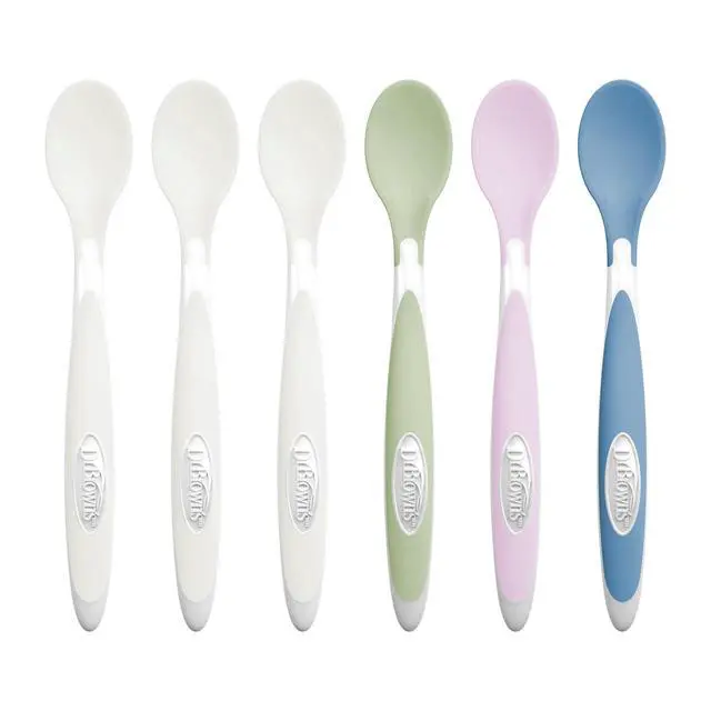 Alt view image 7 of 7 - Designed to Nourish Soft-Tip Toddler Feeding Spoons, 6-Pack