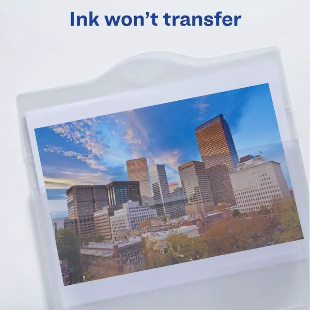 Alt view image 6 of 7 - Translucent Document Wallet, Clear Travel Document Organizer, Holds up to 50 Pages (72278)