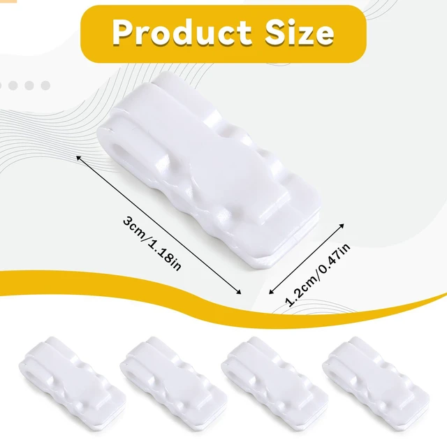 Alt view image 6 of 7 - Vacuum Sealer Bag Clip, 10 Pack PP Reusable Food Storage Sealing Clips | PP Material, 10 Sealing Clips, Reusable Design, Compact 1.18-Inch, Easy Slide Grip, Airtight Seal, Strong Clamping Force
