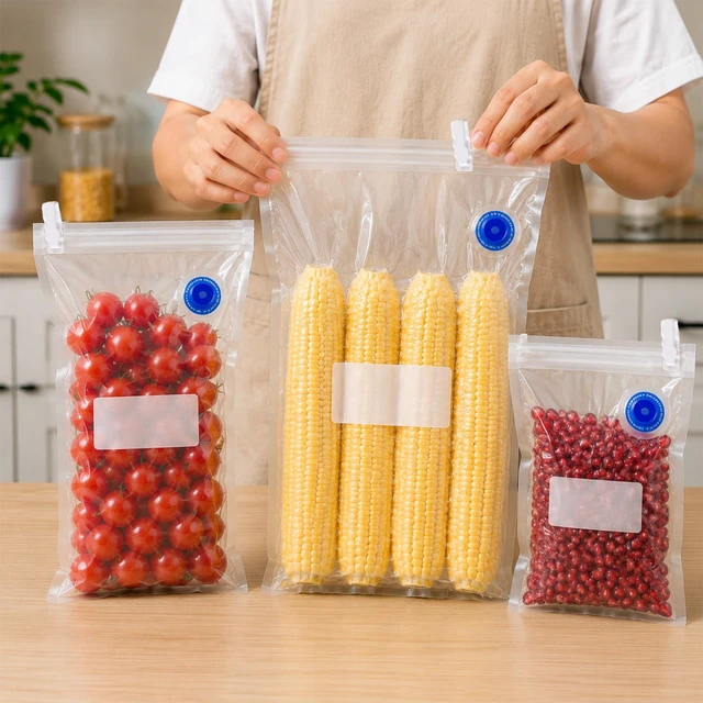 Alt view image 7 of 7 - Vacuum Sealer Bag Clip, 10 Pack PP Reusable Food Storage Sealing Clips | PP Material, 10 Sealing Clips, Reusable Design, Compact 1.18-Inch, Easy Slide Grip, Airtight Seal, Strong Clamping Force