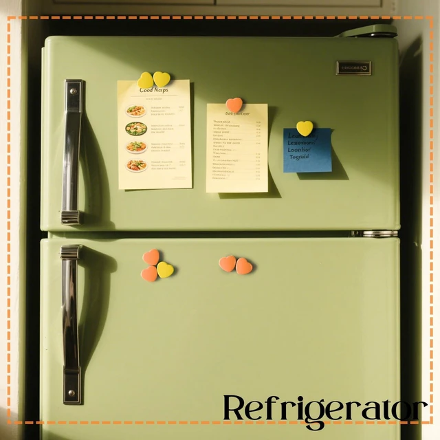 Alt view image 6 of 7 - ZDZBLX Fridge Magnets - 20PCS Heart Strong Refrigerator Magnets - Heavy Duty Small Magnets for Whiteboard, Locker, Office & School - Cute Decorative Magnet for Home Kitchen Crafts Map (Orange+Yellow)