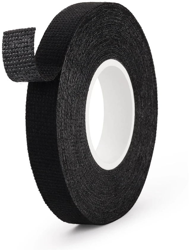 Main image of Ndcadhesive Wiring Harness Tape, 1/2 x 50Ft, Black | Heat Resistant, Noise Dampening, Abrasion Resistant, PET Fleece Automotive Cloth Wire for Wiring, Audio, Harness, Dashboard