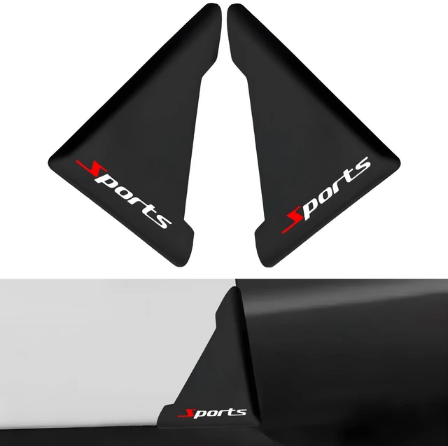 Main image of VCYOPN 2 PCS Car Door Protector, Anti-Collision Sports Auto Front Door Corner Protector Sticker, Waterproof Scratch Guard Door Corner Decorations for Most Cars SUVs Trucks