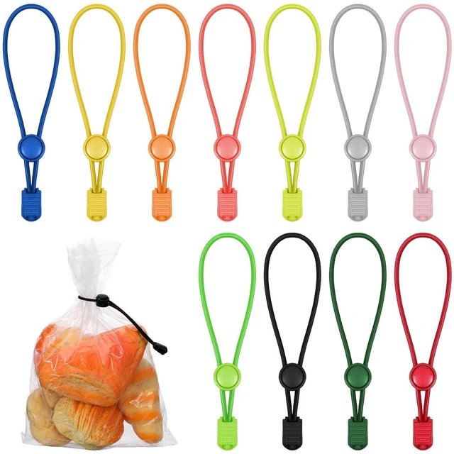 Main image of 11 Pcs Clay Bag Ties Colorful Adjustable Elasticity Pottery Tools Tie Pottery Strap Ceramic Tool Strap for Bag Closure Organization Sculpting Enthusiasts Artist