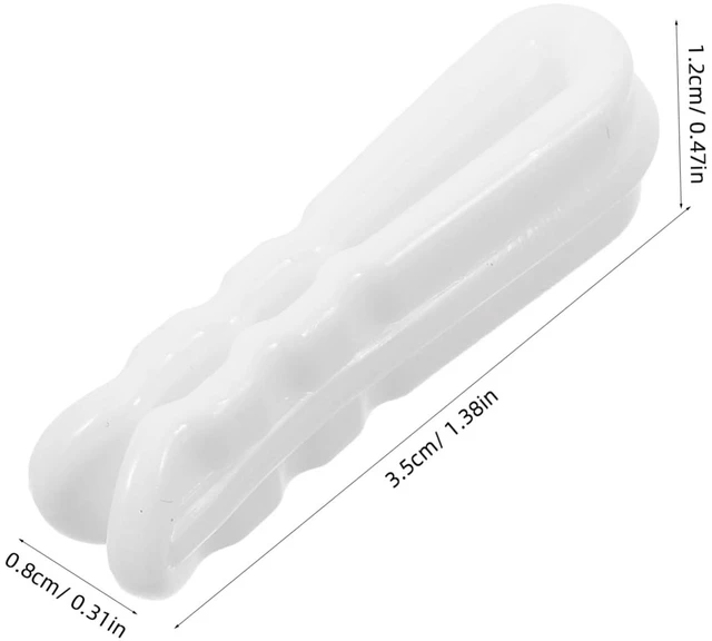 Alt view image 2 of 7 - CHILDWEET Vacuum Bag Sealing Clips 5 Pack Reusable Zipper Sealer for Storage Vacuum Bags Clothes Storage Bedding Travel Packing Food Preservation Easy Open Close Compression Clips