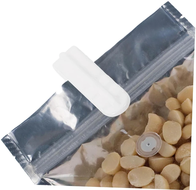 Alt view image 5 of 7 - CHILDWEET Vacuum Bag Sealing Clips 5 Pack Reusable Zipper Sealer for Storage Vacuum Bags Clothes Storage Bedding Travel Packing Food Preservation Easy Open Close Compression Clips