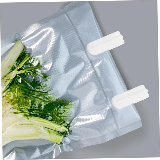 Alt view image 4 of 7 - CHILDWEET Vacuum Bag Sealing Clips 5 Pack Reusable Zipper Sealer for Storage Vacuum Bags Clothes Storage Bedding Travel Packing Food Preservation Easy Open Close Compression Clips
