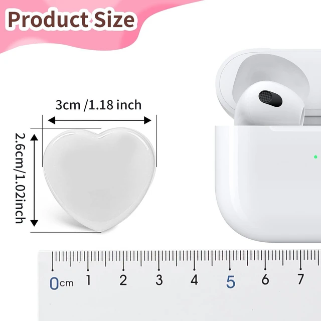Alt view image 4 of 6 - DUJEQM White Heart Fridge Magnets 10PCS Strong Small for Whiteboard, Locker | Cute Mini Heavy Duty Refrigerator Magnets for Kitchen, Office & School, Funny Dry Erase Holds Notes, Photos & Papers Secur